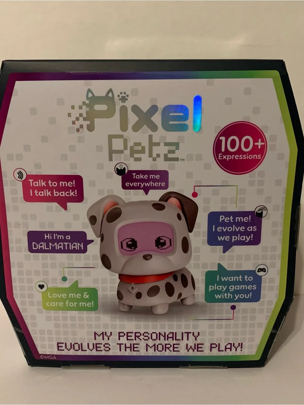 NIB. PIXEL PETZ Dalmatian LED Interactive Toy